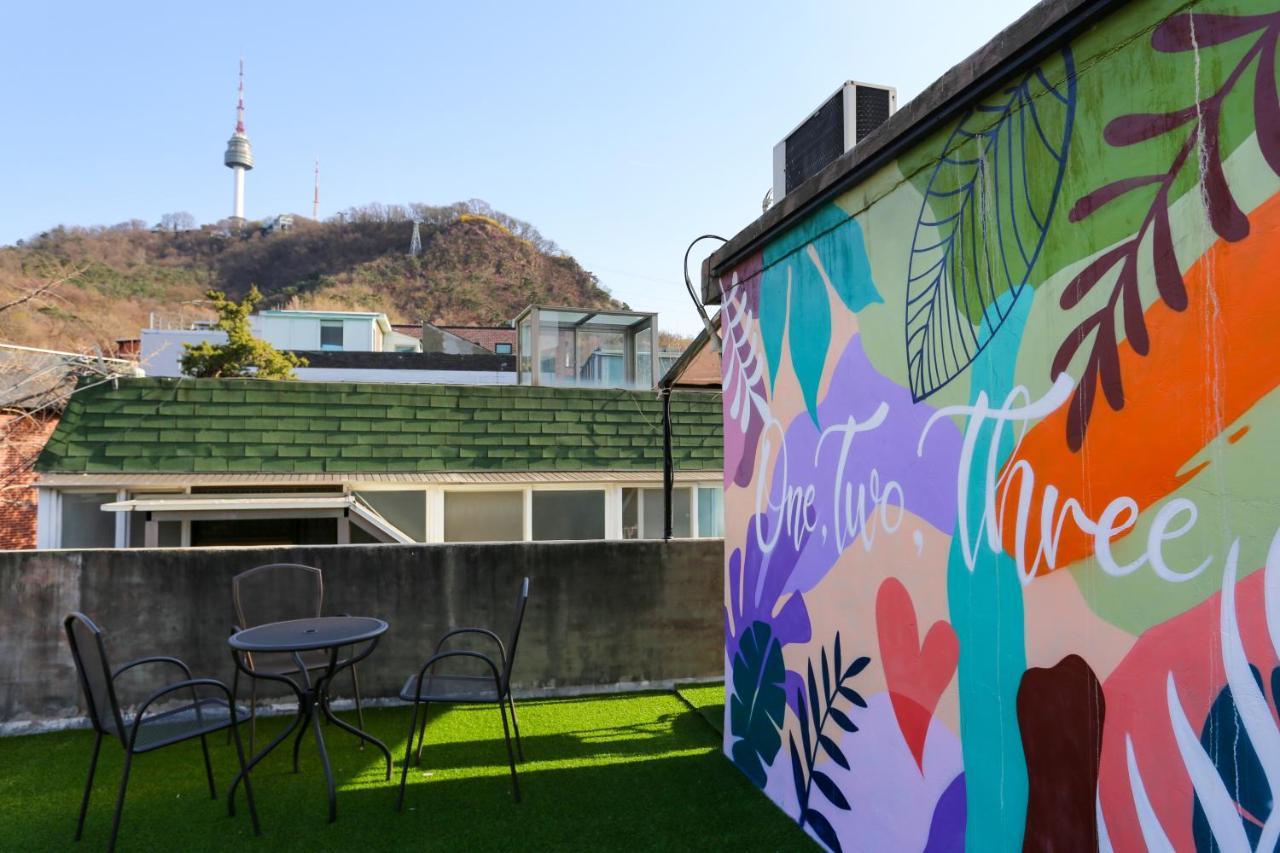 Space Guesthouse Szöul Kültér fotó